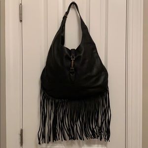Gucci “Jackie” Fringe Bag